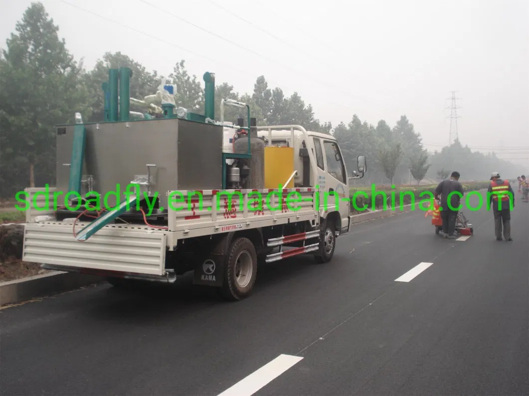 Top Brand Hand Push Thermoplastic Road Line Marking Paint Machine